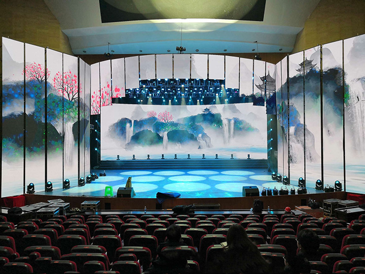 大型舞臺(tái)晚會(huì)演出LED屏多少分辨率才好？| 成都戶外全彩屏